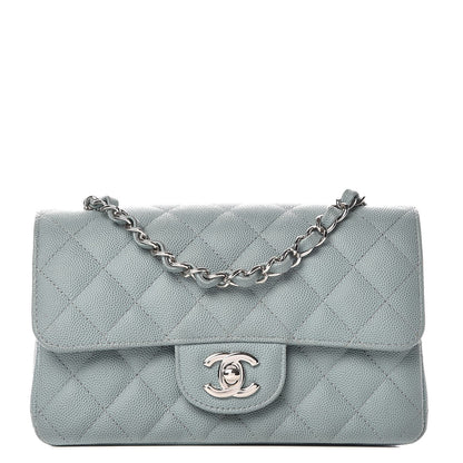 Chanel Caviar Quilted Mini Rectangular Flap Green 1 of 9