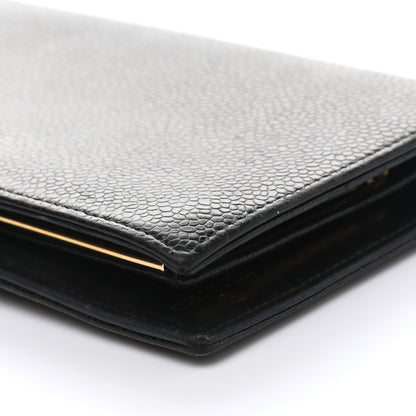 Chanel Caviar Timeless CC French Wallet Black 11 of 13