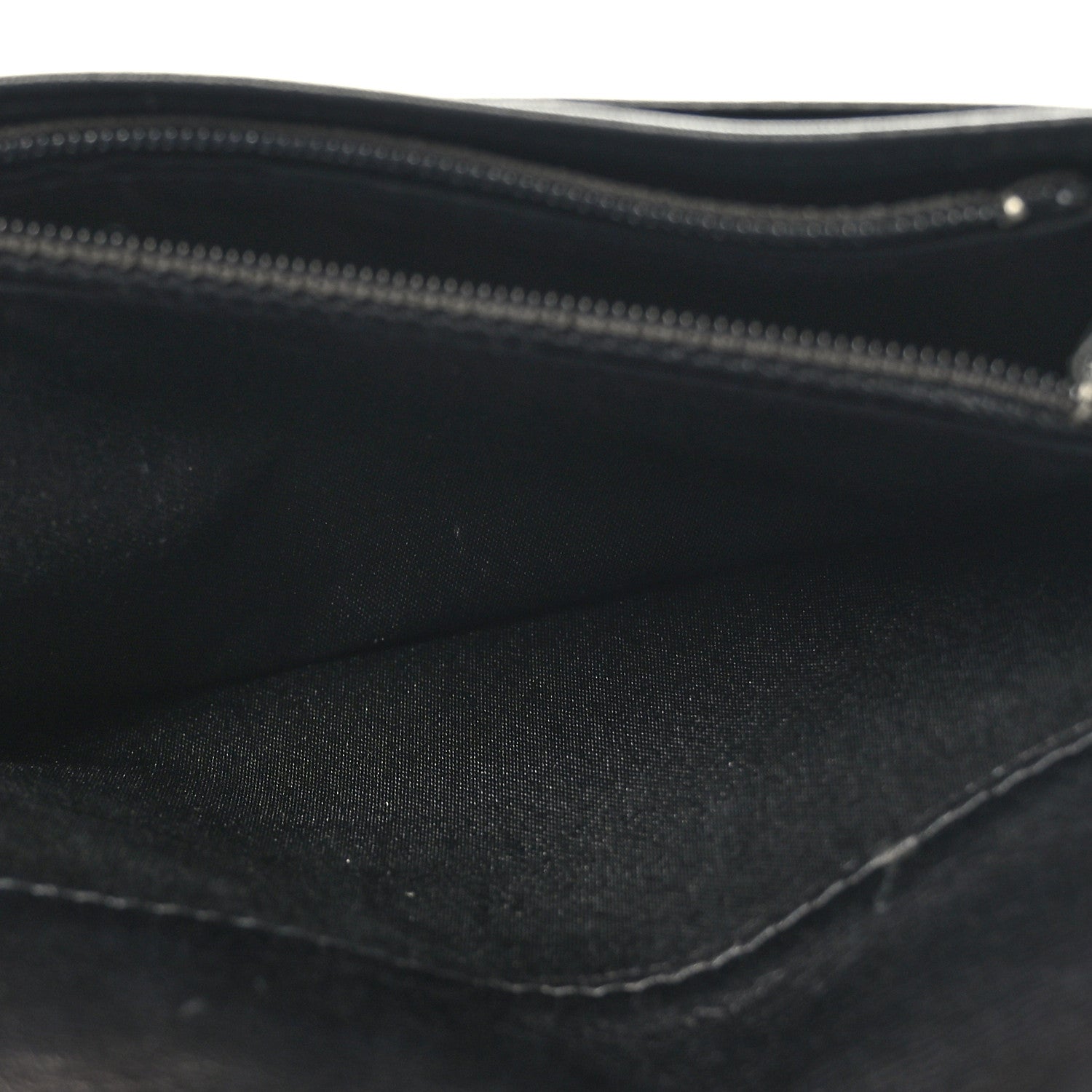 Chanel Patent Camellia Embossed Yen Wallet Black 6 of 10