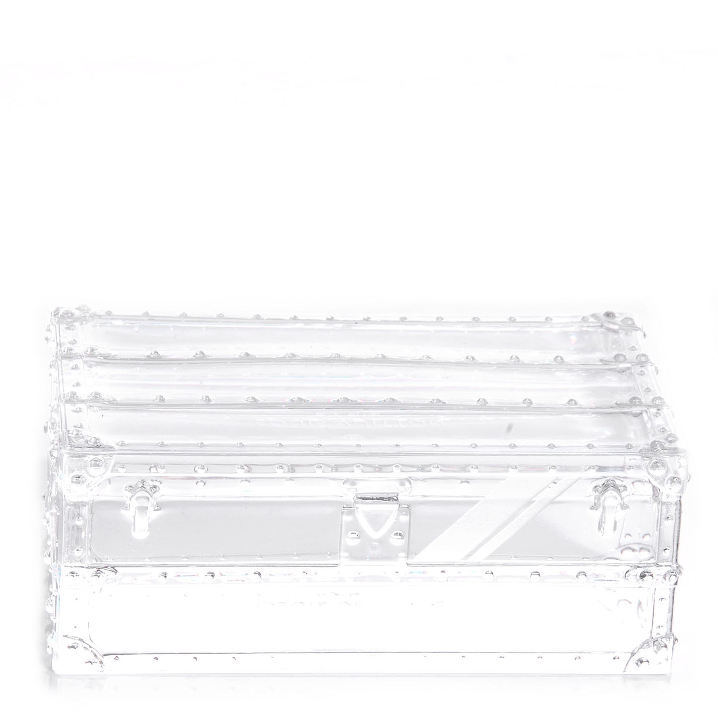 Crystal Trunk Paperweight VIP Gift