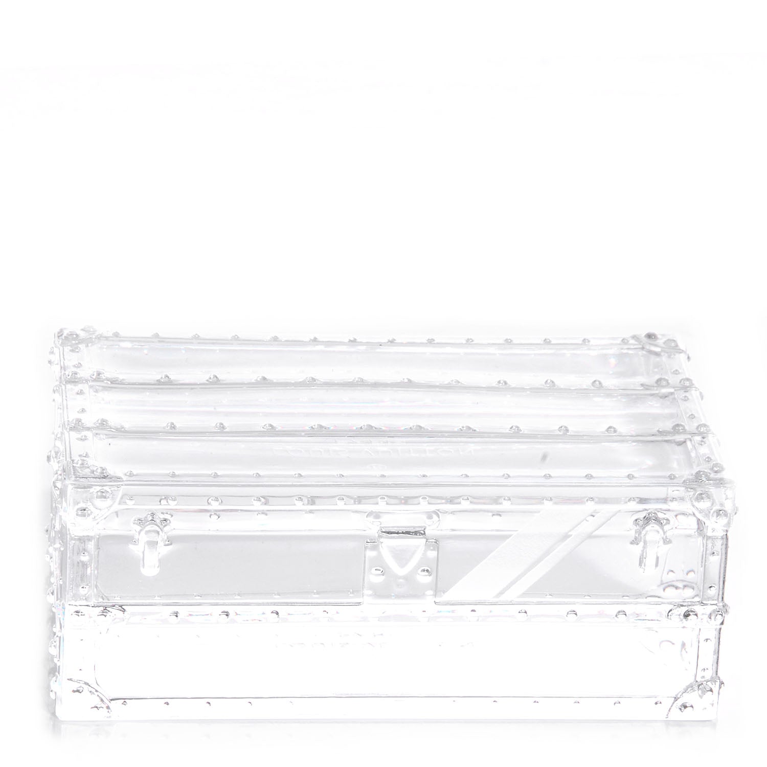 Louis Vuitton Crystal Trunk Paperweight VIP Gift 1 of 4