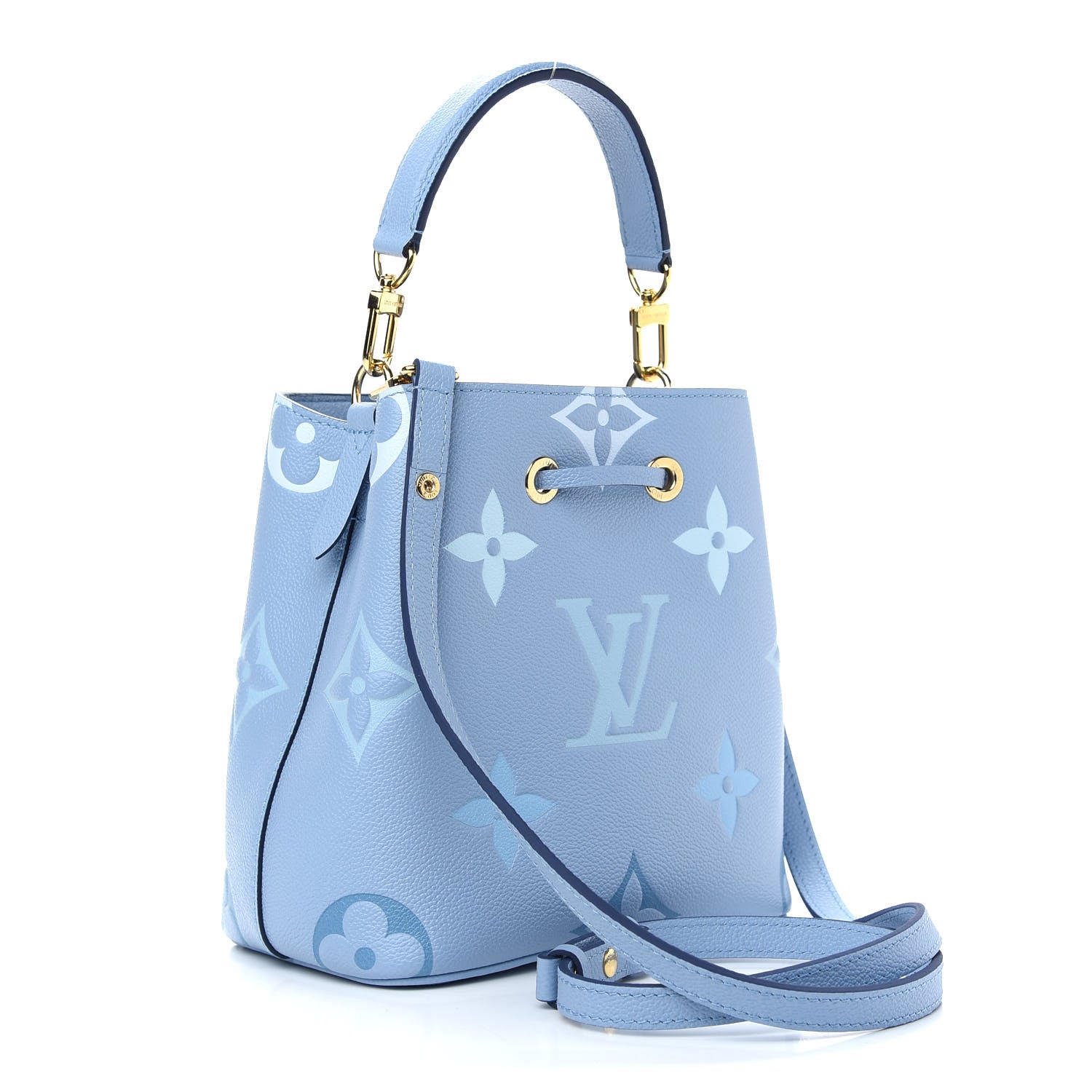 Louis Vuitton Empreinte Monogram Giant By The Pool Neonoe BB Summer Blue 3 of 8