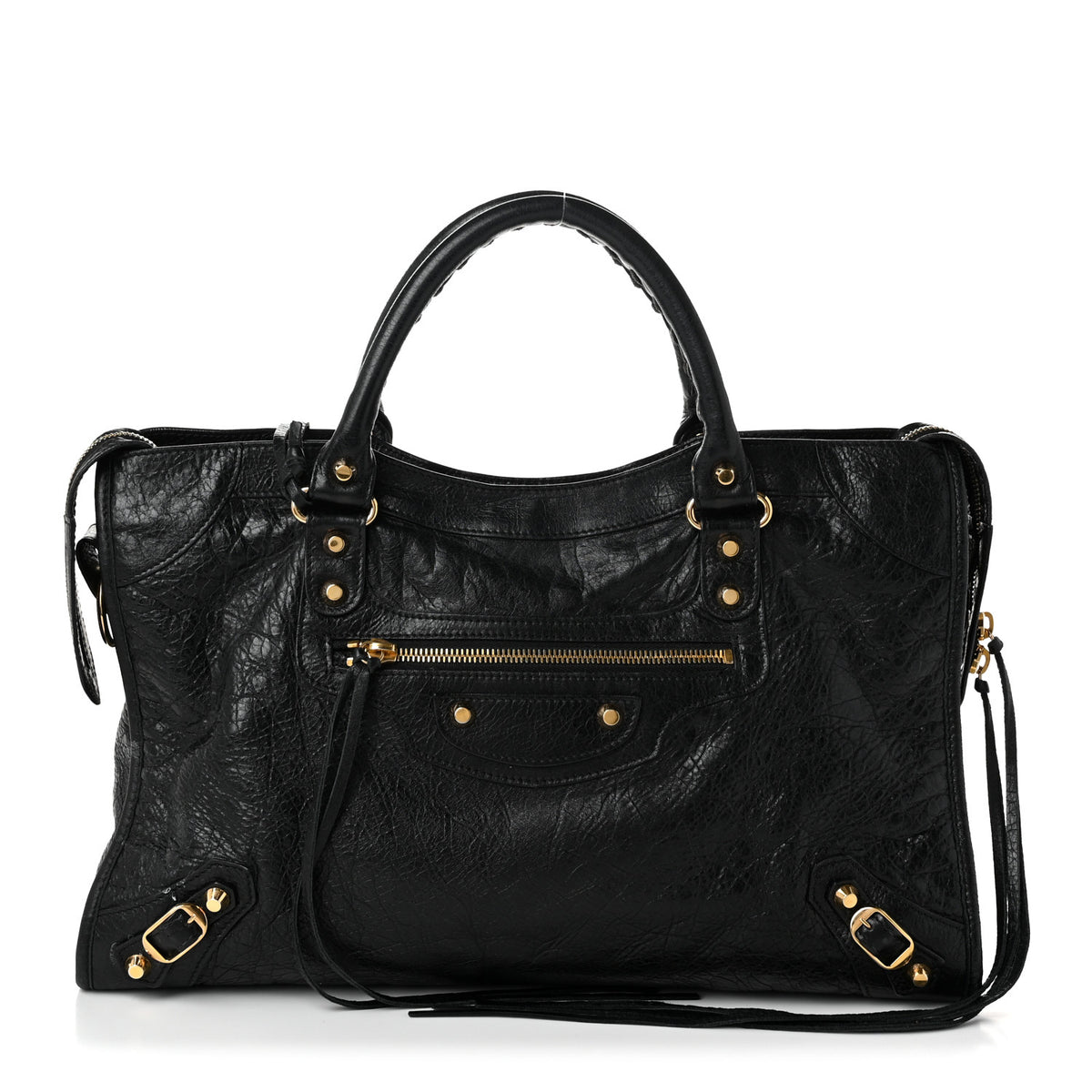 Balenciaga Agneau Classic Gold Hardware City Black 1 of 11