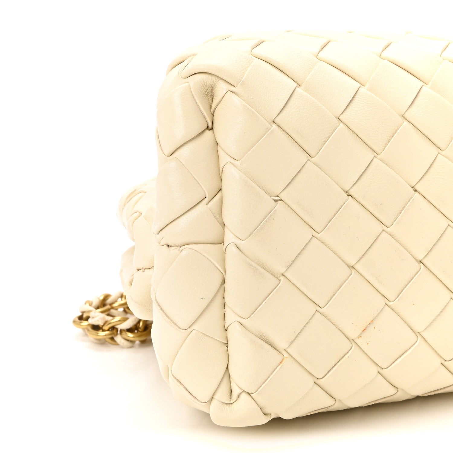 Bottega Veneta Nappa Intrecciato Teen The Lauren 1980 Clutch With Chain String 8 of 9