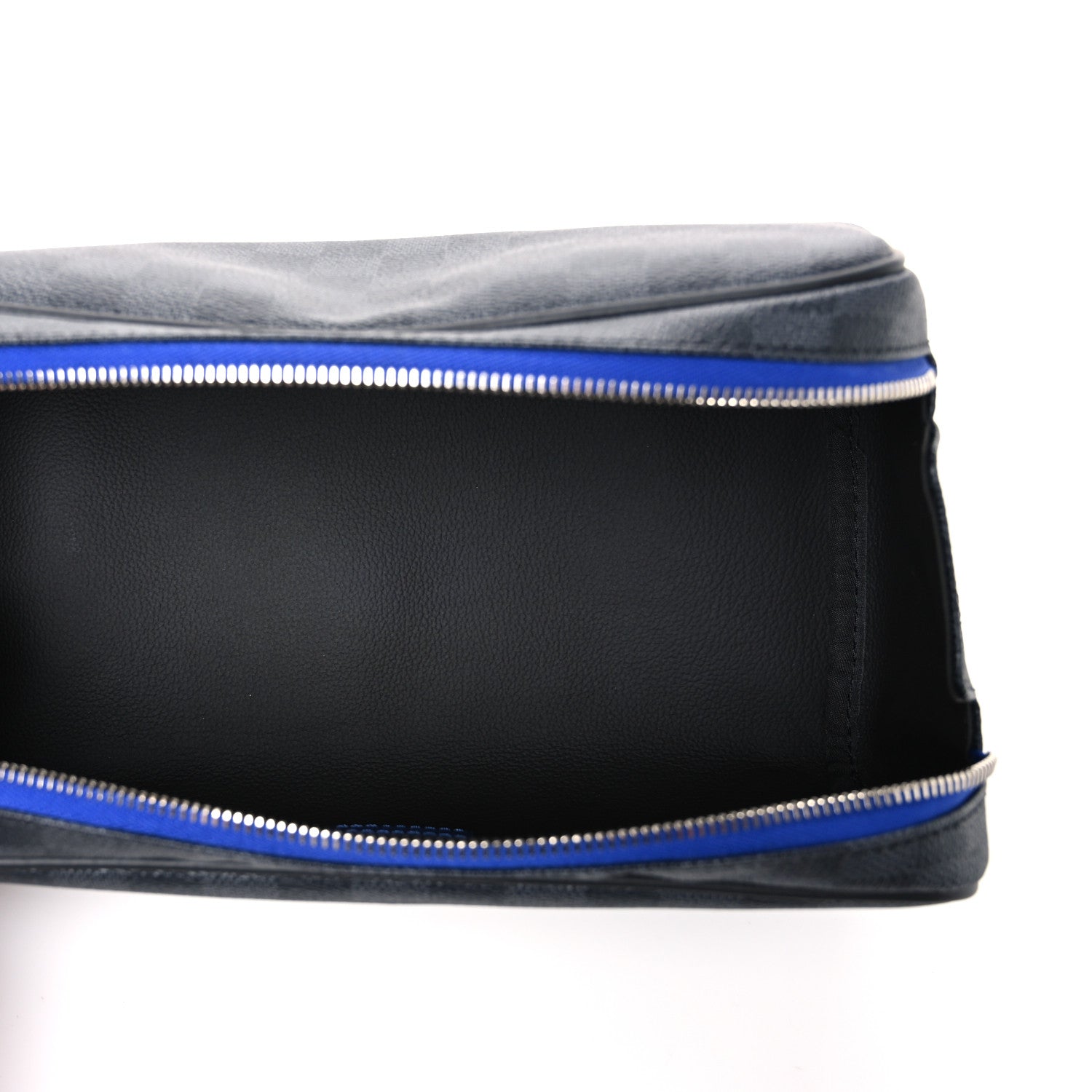 Louis Vuitton Damier Graphite Dopp Kit Toilet Pouch Blue 5 of 7