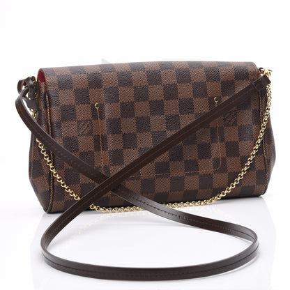 Louis Vuitton Damier Ebene Favorite MM 3 of 9