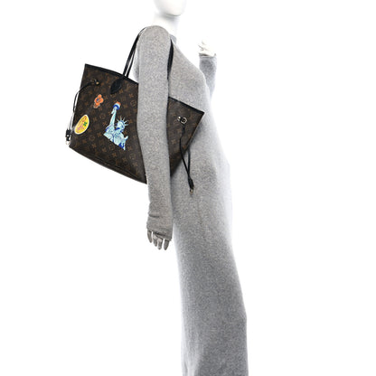 Louis Vuitton Monogram My LV World Tour Neverfull MM 2 of 9