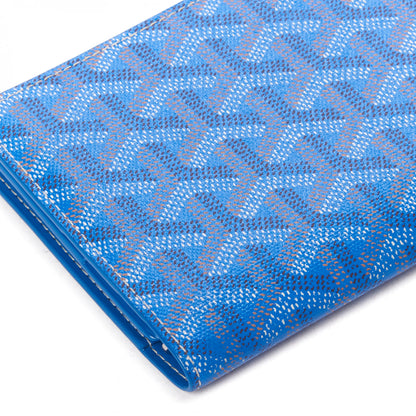 Goyard Goyardine Richelieu Wallet Sky Blue 5 of 7