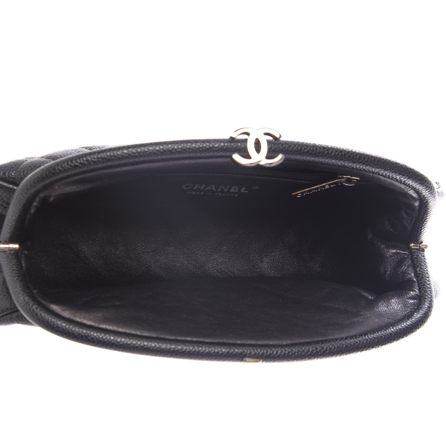 Chanel Caviar Quilted Timeless Clutch Black 4 of 9