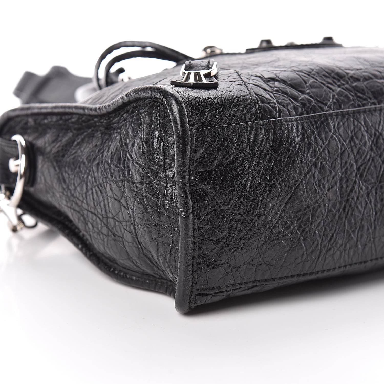 Balenciaga Agneau Classic Silver Hardware S City Black 10 of 11