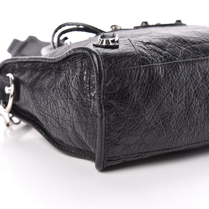 Balenciaga Agneau Classic Silver Hardware S City Black 10 of 11
