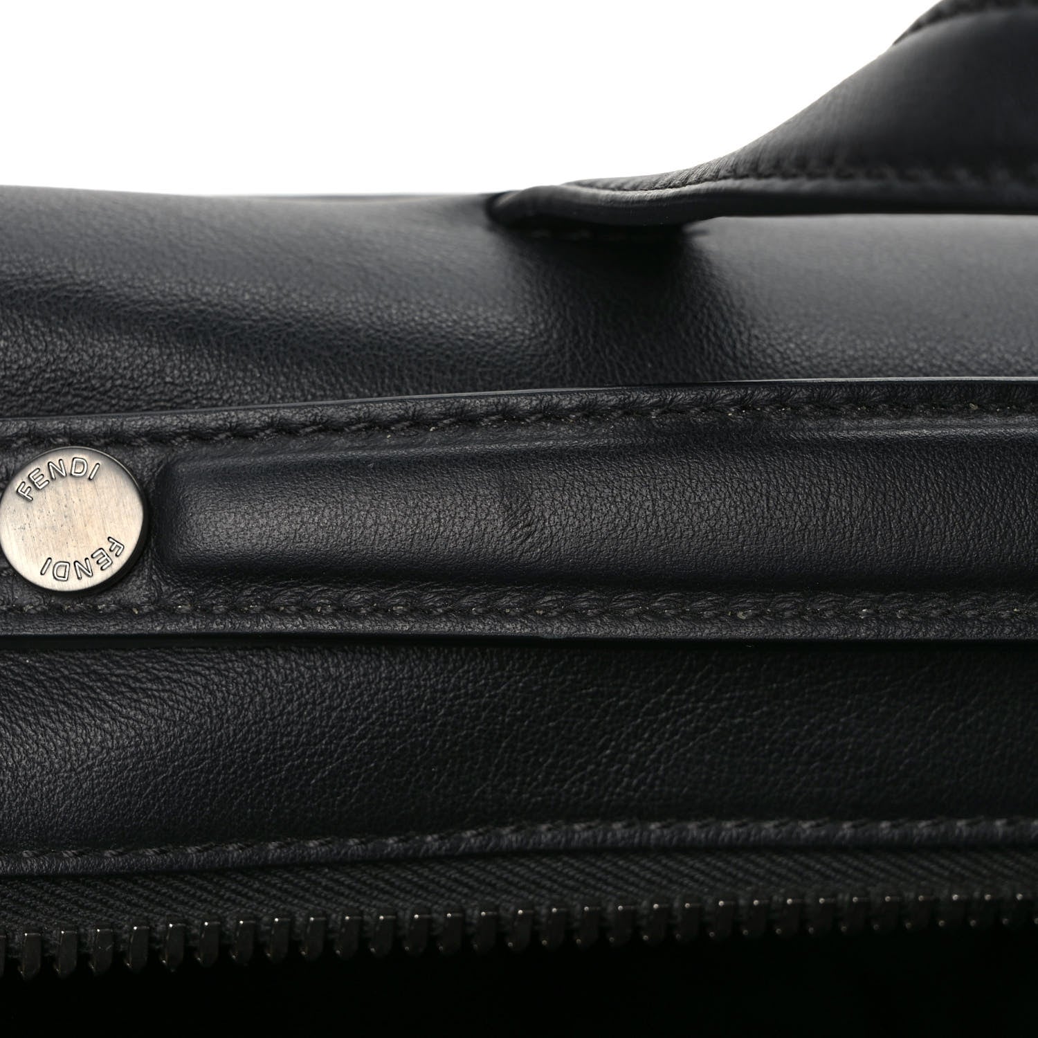 Fendi Vitello Grace Lui Urban Briefcase Black 11 of 11