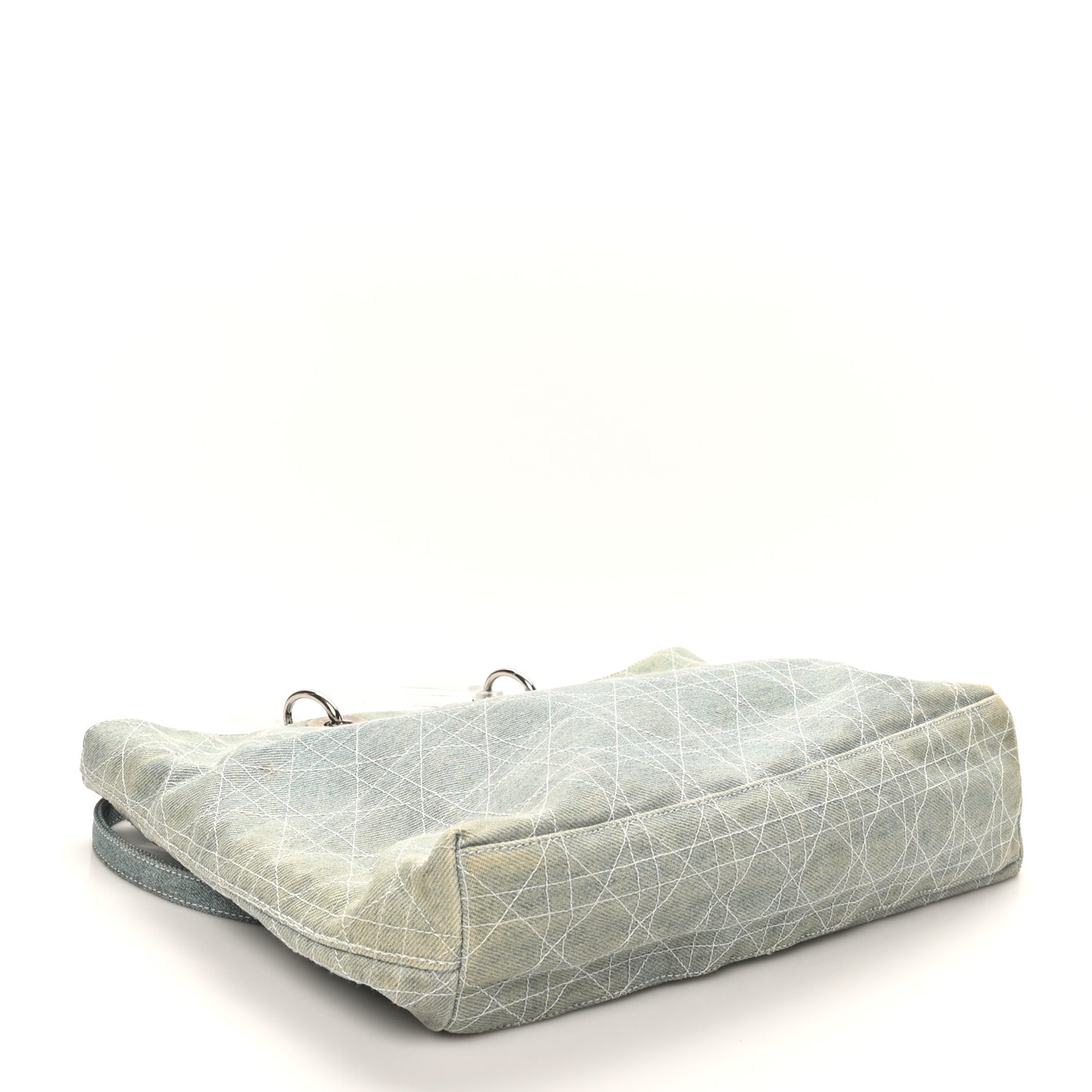 Denim Cannage Lady Dior Light Blue