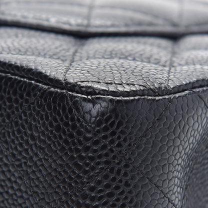 Chanel Caviar Quilted Medium Double Flap Black 8 of 11