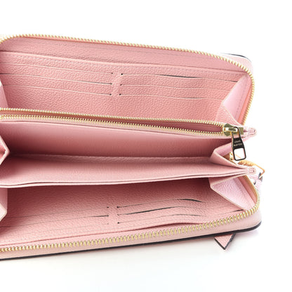 Louis Vuitton Empreinte Monogram Giant By The Pool Zippy Wallet Bouton De Rose 5 of 7