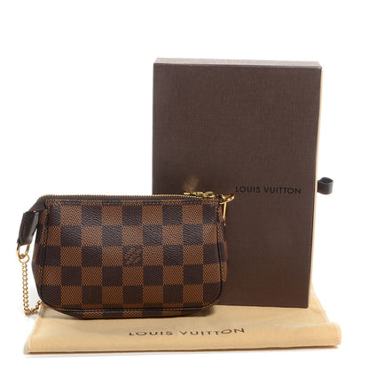 Louis Vuitton Damier Ebene Mini Pochette Accessories 5 of 8