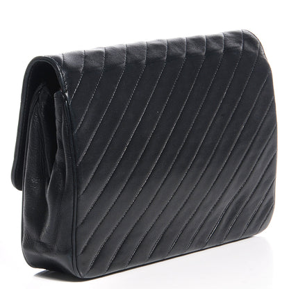 Chanel Lambskin Quilted Small Single Flap Black 3 of 7