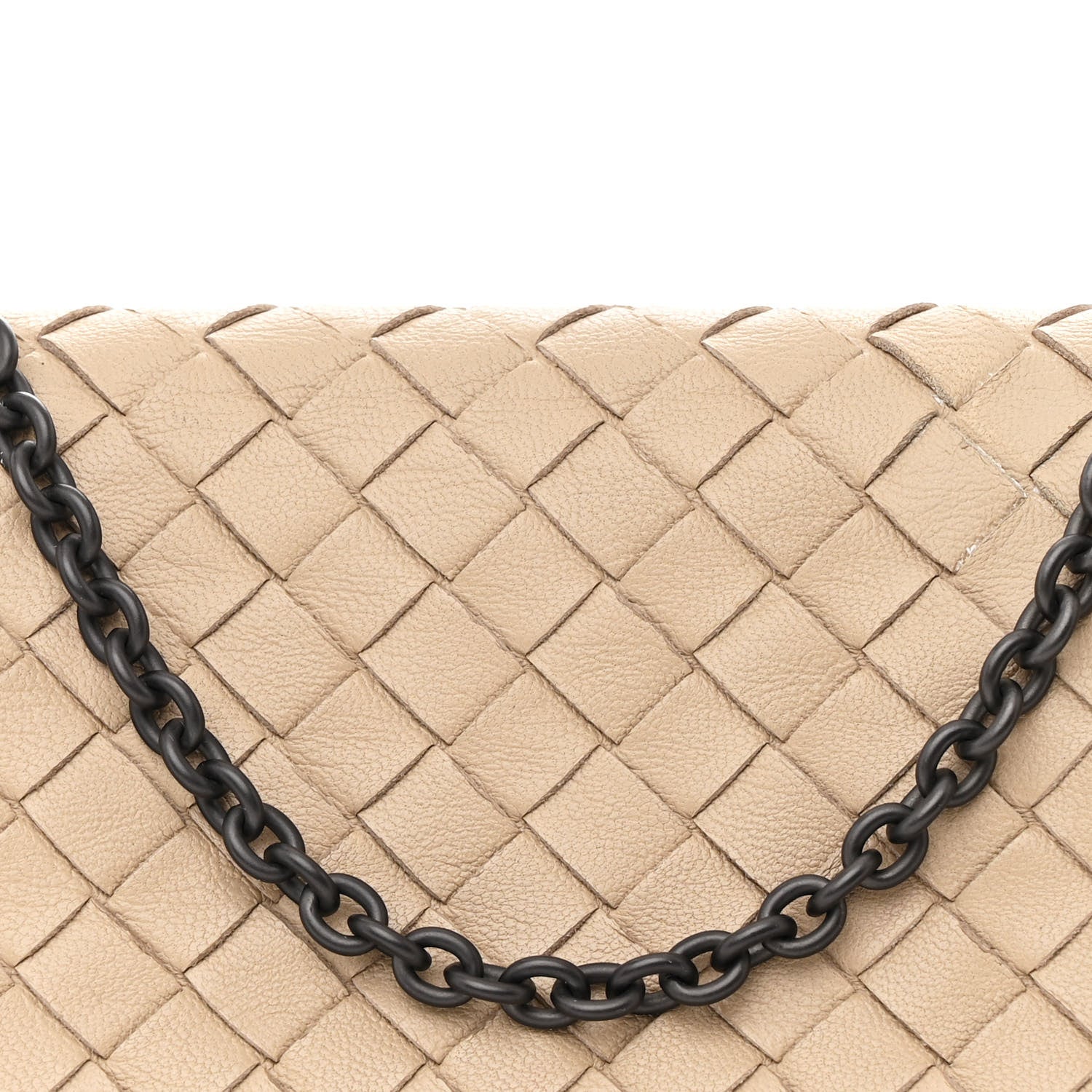 Bottega Veneta Nappa Intrecciato Mini Chain Messenger Fume 8 of 12