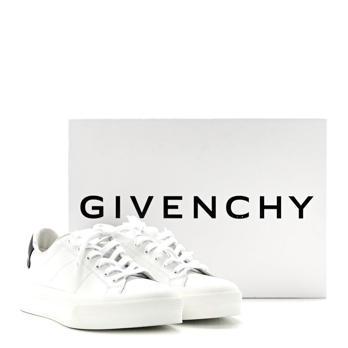 Calfskin Womens City Sport Sneakers 40 White Black