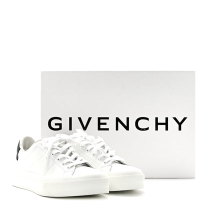 Givenchy Calfskin Womens City Sport Sneakers 40 White Black 10 of 10