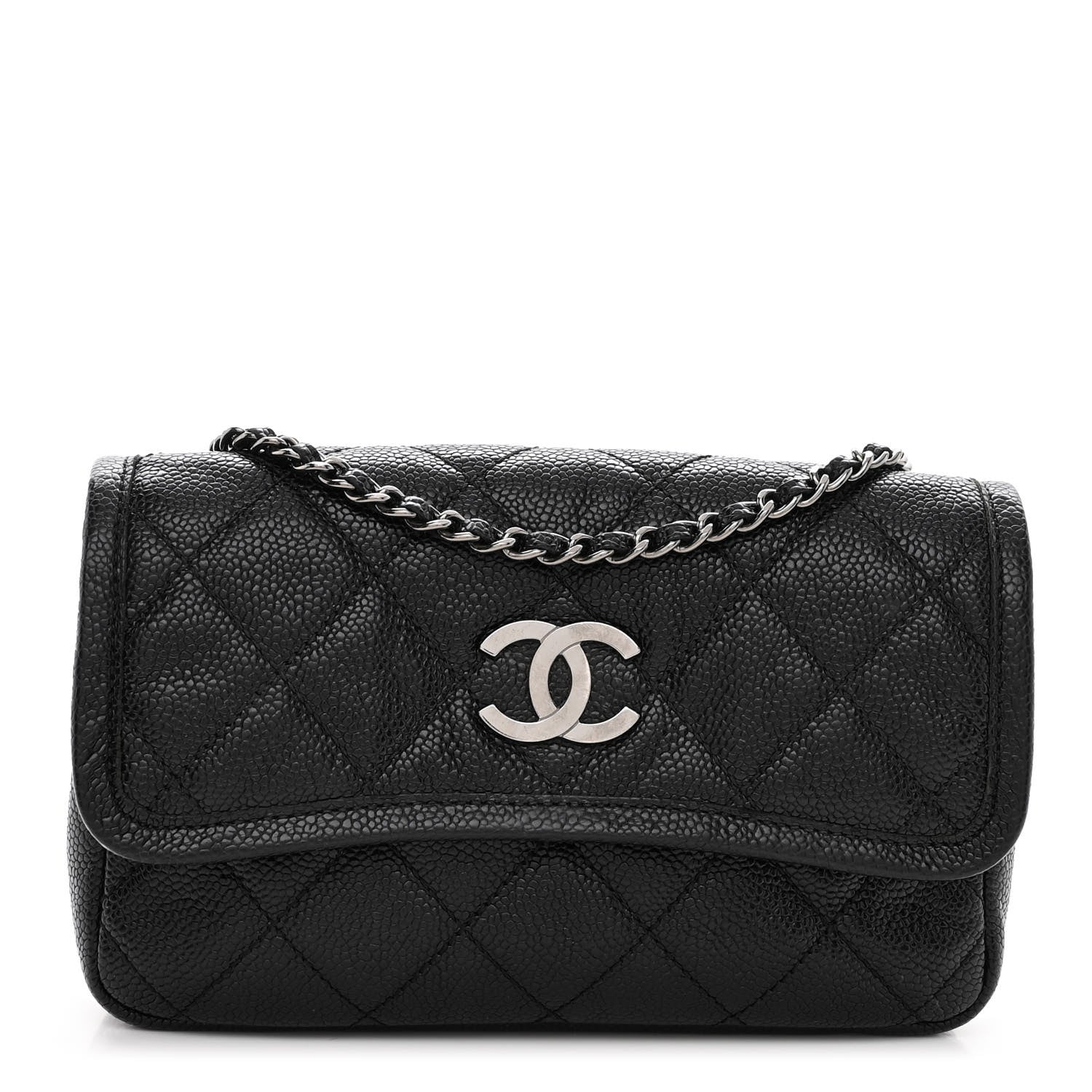 Chanel Caviar Small Natural Beauty Flap Black 1 of 11