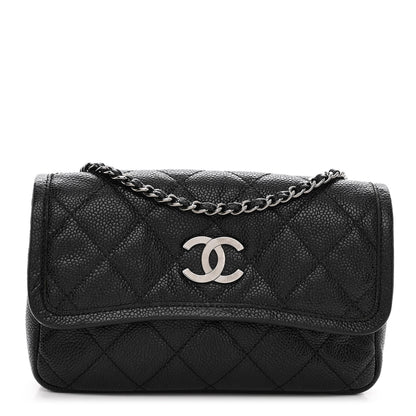 Chanel Caviar Small Natural Beauty Flap Black 1 of 11