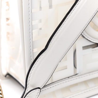 Fendi TPU FF Vitello Century F is Fendi Small Kan I Shoulder Bag White 9 of 11