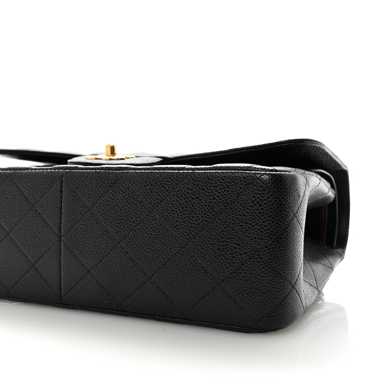 Chanel Caviar Quilted Jumbo Double Flap Black 10 of 10