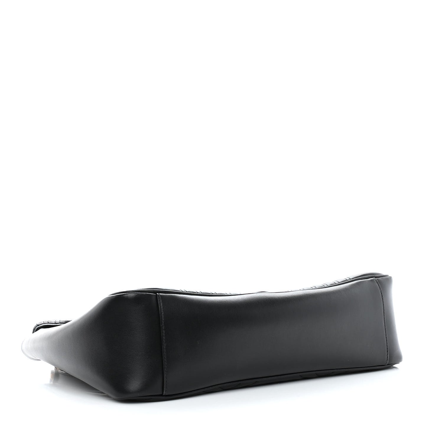 Calfskin Matelasse Large GG Marmont Shoulder Bag Black