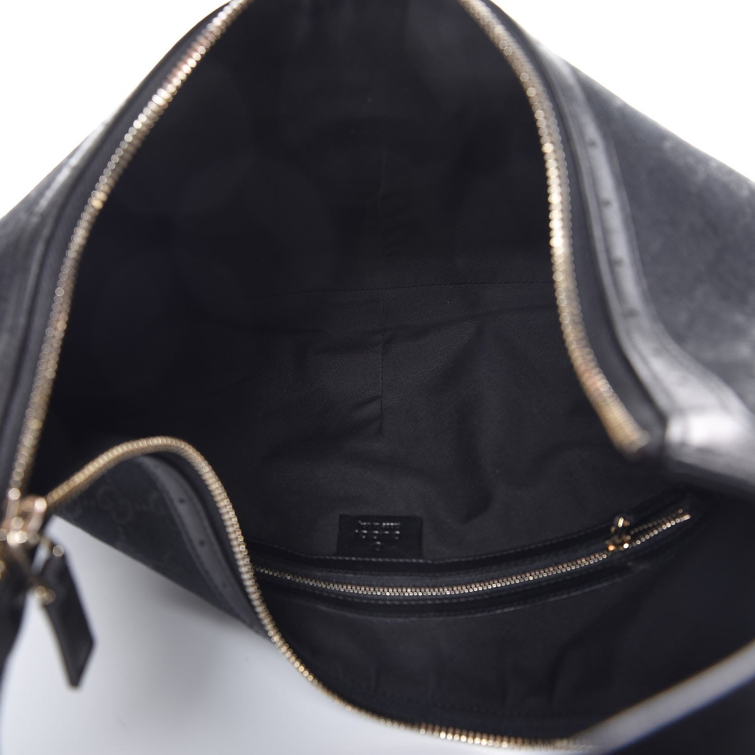 Gucci Monogram Web GG Reins Hobo Black 5 of 7