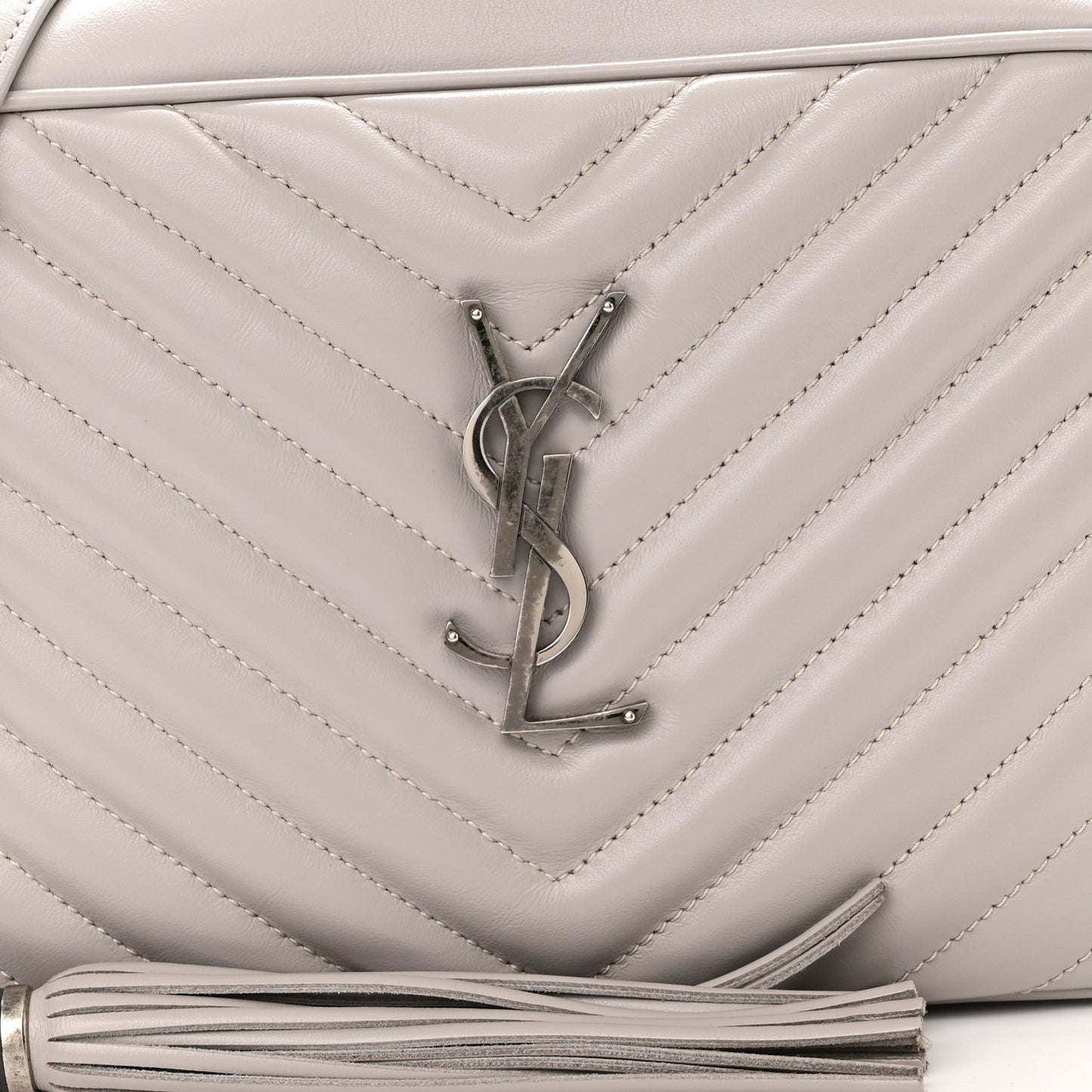 Calfskin Matelasse Monogram Lou Camera Bag Granite