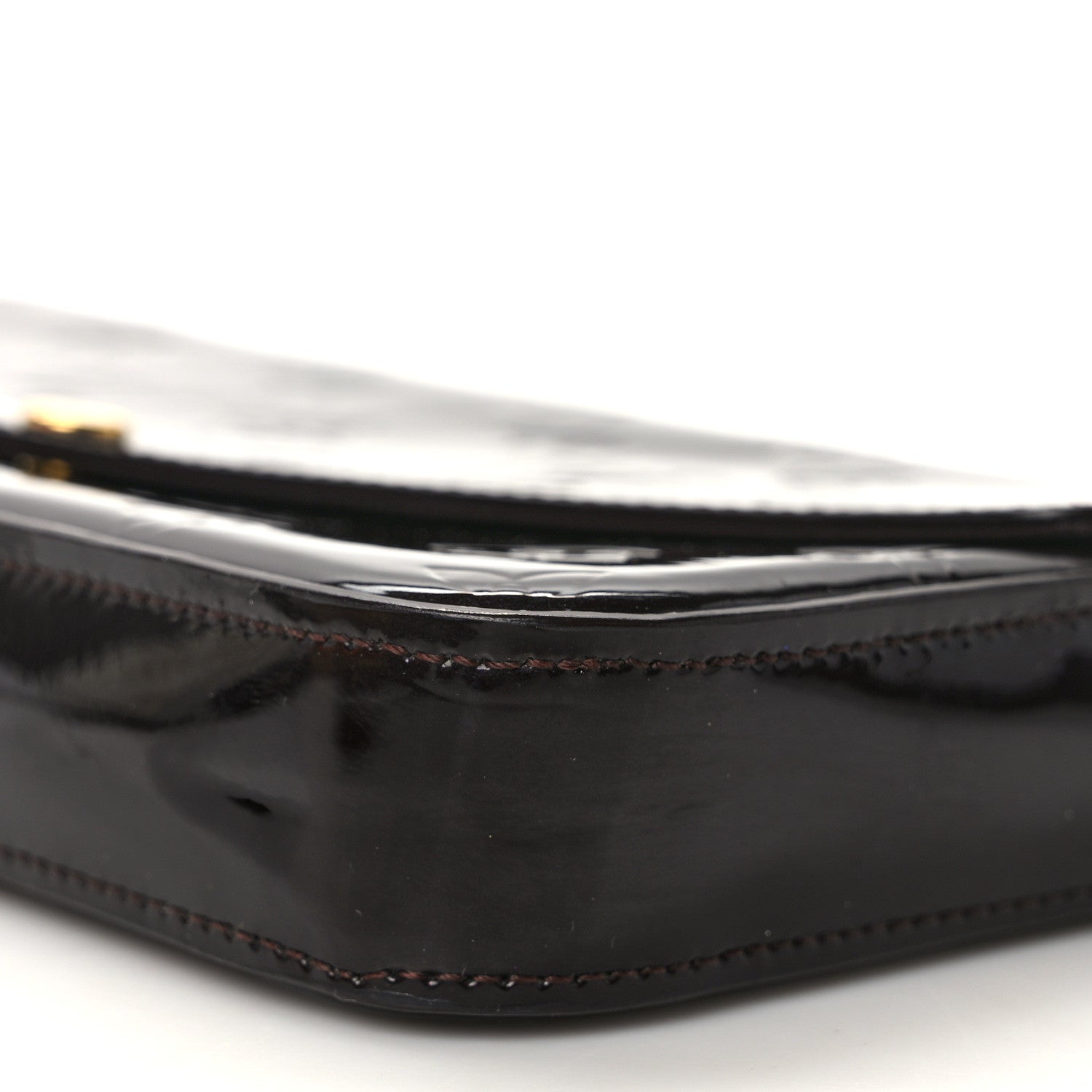 Louis Vuitton Vernis Pochette Felicie Chain Wallet Amarante 10 of 12