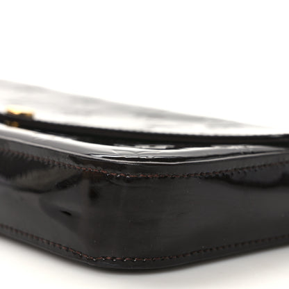 Louis Vuitton Vernis Pochette Felicie Chain Wallet Amarante 10 of 12