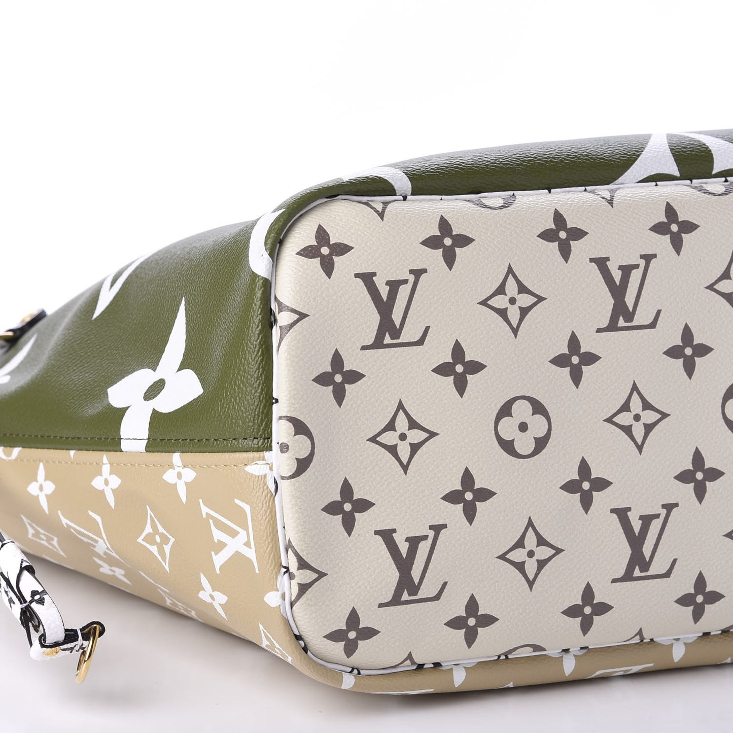 Monogram Giant Neverfull MM Kaki