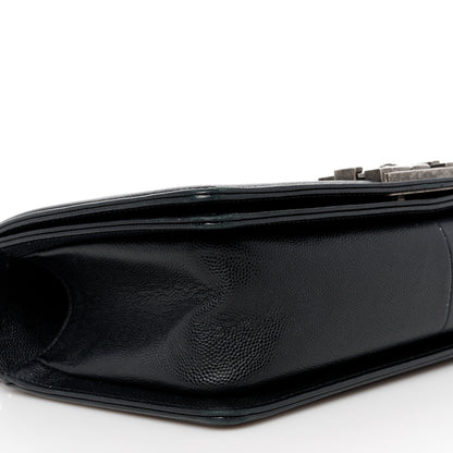 Chanel Caviar Quilted Medium Boy Flap Black 9 of 11