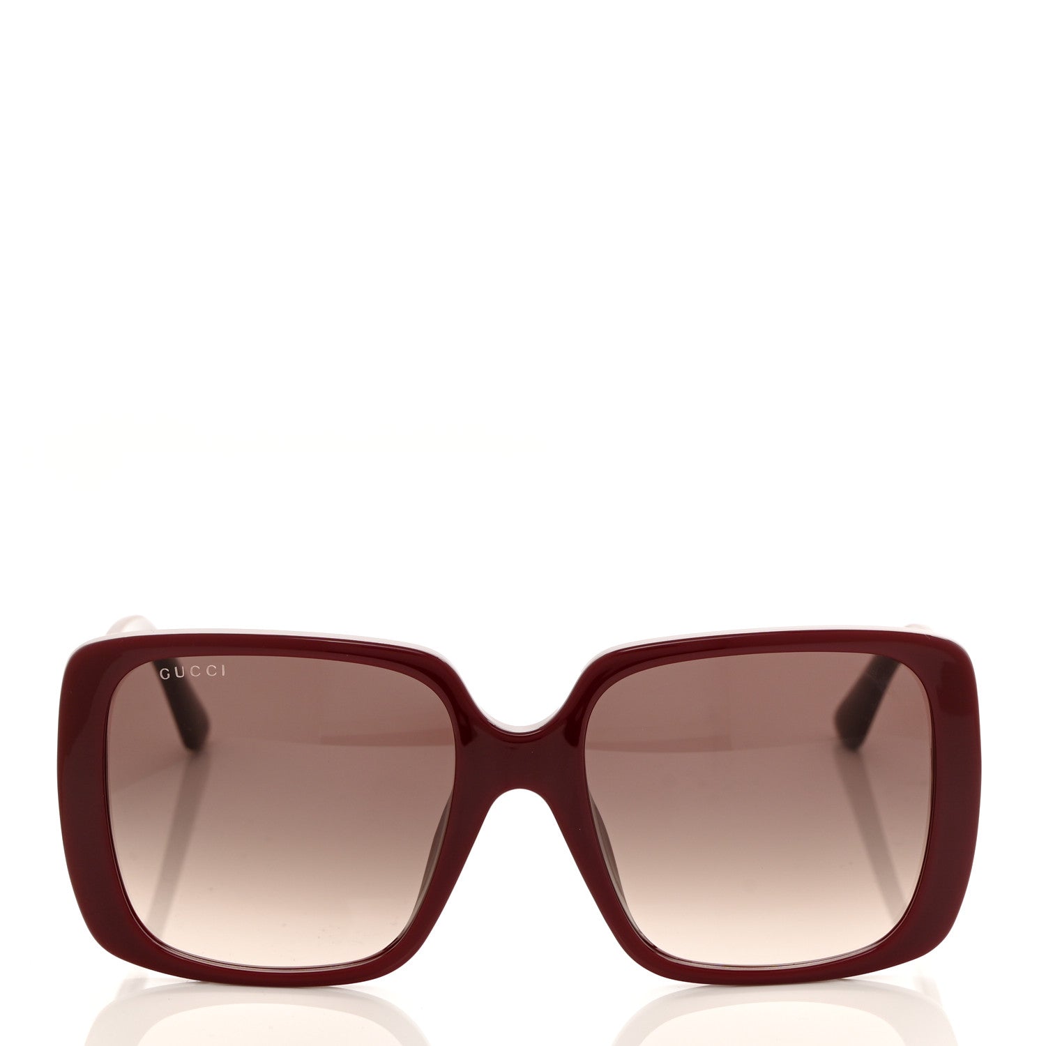 Gucci Acetate Square Frame GG0632SA Sunglasses Burgundy 2 of 8