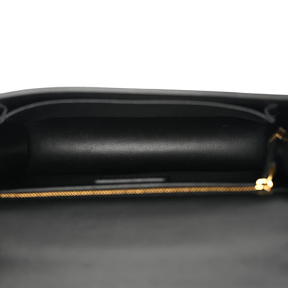 Christian Dior Grained Calfskin 30 Montaigne Flap Bag Black 5 of 10