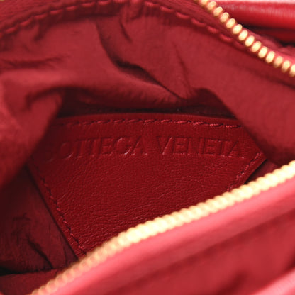 Bottega Veneta Nappa Mini Tubular Double Knot Dark Red 6 of 9