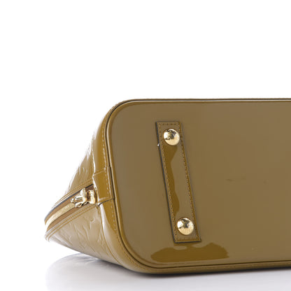 Louis Vuitton Vernis Alma PM Vert Olive 7 of 9