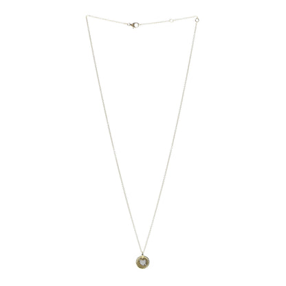 David Yurman 18K Yellow Gold Diamond Cable Collectibles Heart Charm Pendant Necklace 3 of 6