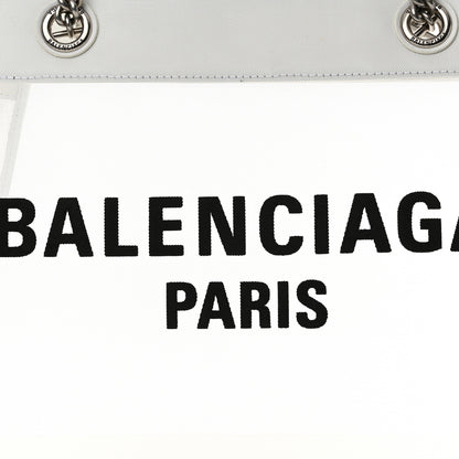 Balenciaga Mesh Medium Duty Free Tote White 8 of 12