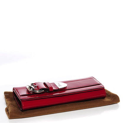 Gucci Patent Romy Clutch Red 4 of 9