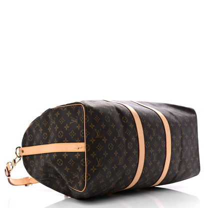 Louis Vuitton Monogram Keepall Bandouliere 55 3 of 14