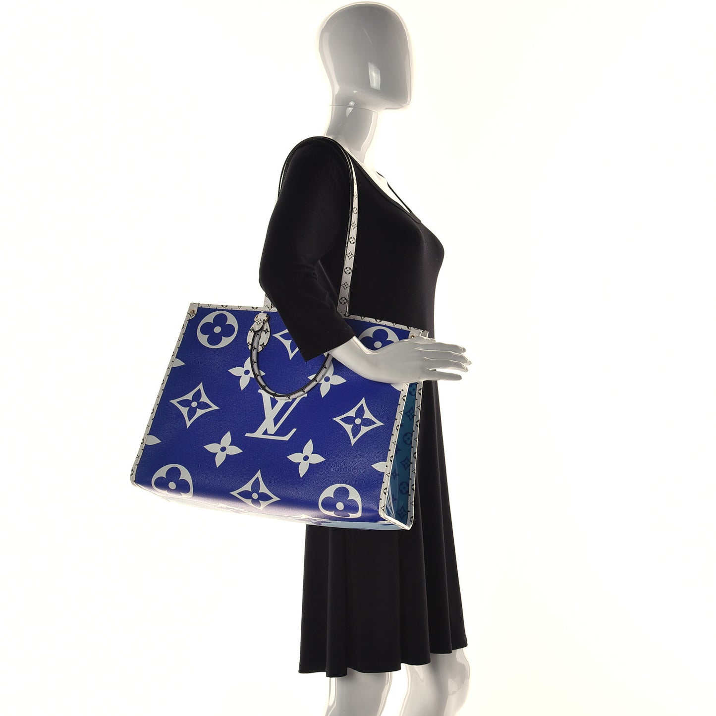 Monogram Giant Hamptons Onthego Blue