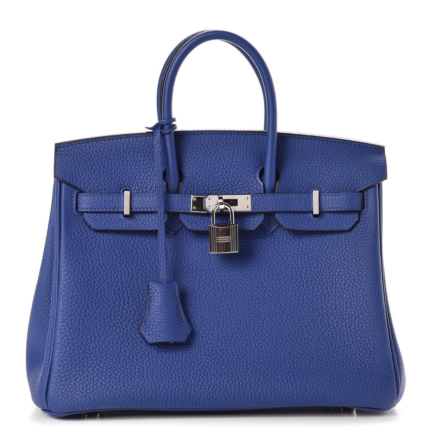 Hermes Togo Birkin 25 Bleu Electrique 1 of 26
