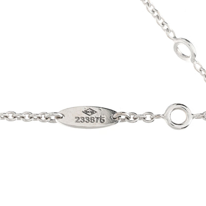 Christian Dior 18K White Gold Diamond Mother of Pearl Rose Des Vents Necklace 5 of 5