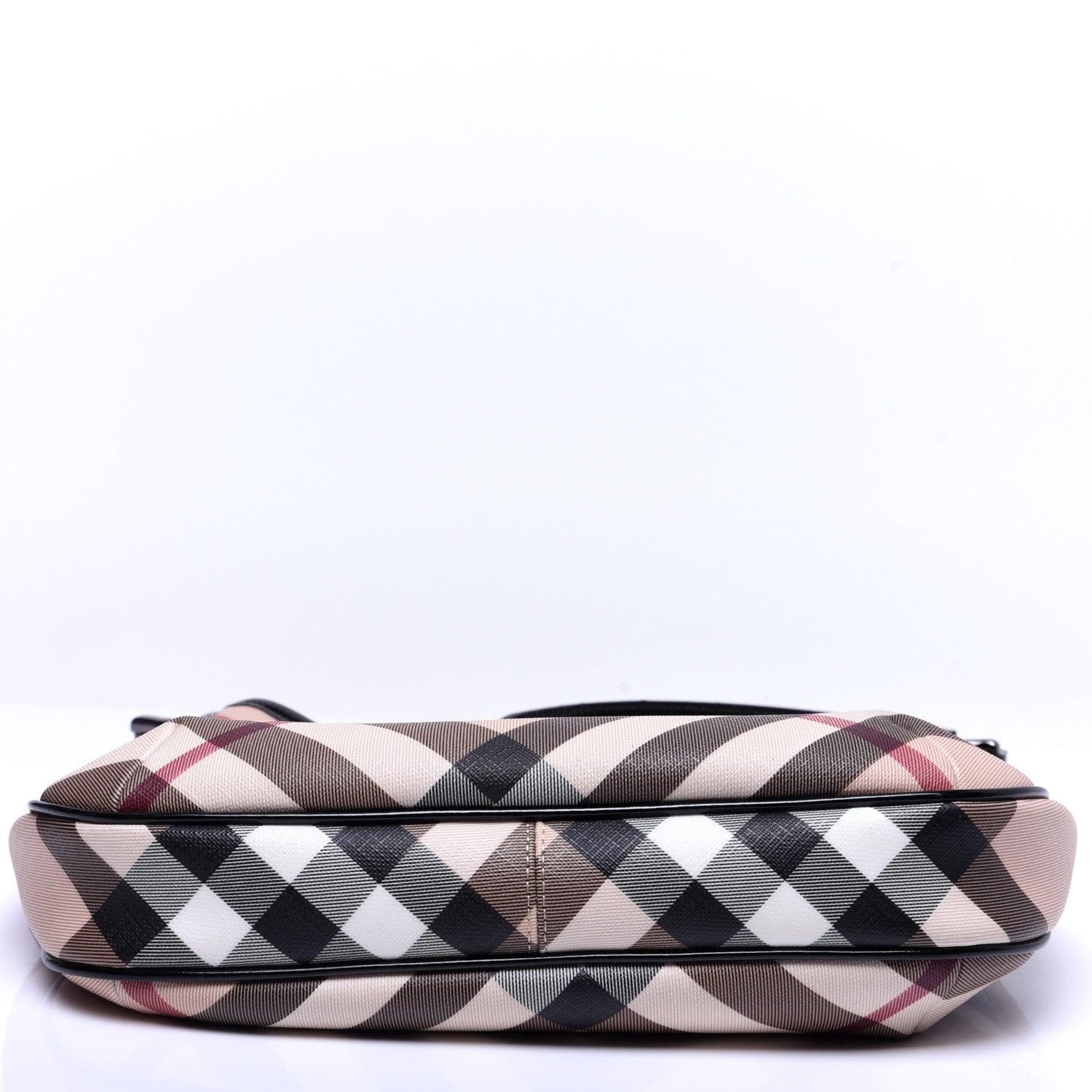 Burberry Nova Check Small Barton Hobo Black 10 of 11