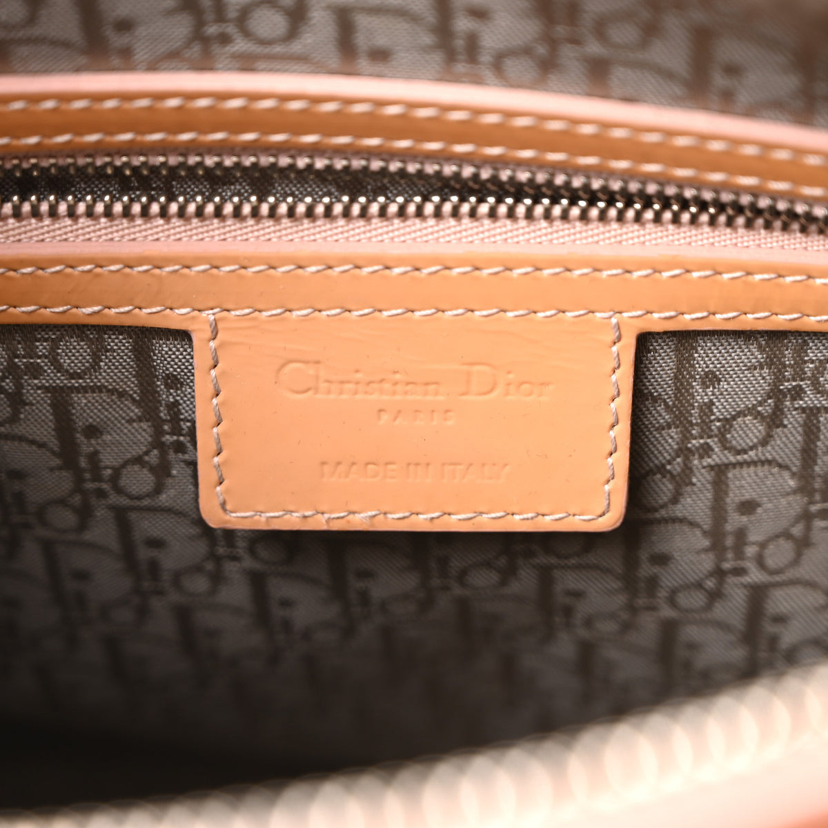 Christian Dior Patent Cannage Large Lady Dior Rose Clair 6 of 10