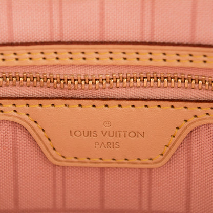 Louis Vuitton Damier Azur Tahitienne Neverfull MM 6 of 9