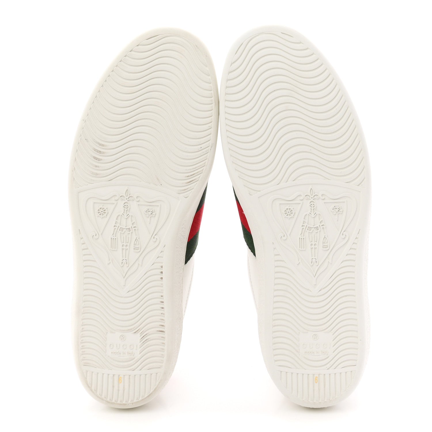 Gucci Calfskin Gucci 100 Mens Ace Sneakers 6 White Hibiscus Red 6 White Hibiscus Red 6 of 10
